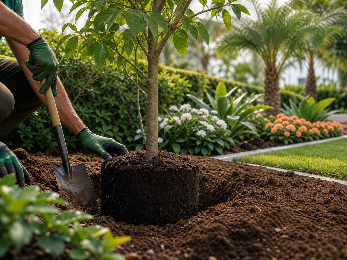 Tree planting and horticulture work